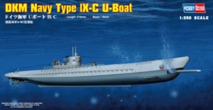 DKM Navy Type IX-C U-Boat model Hobby Boss 83508 in 1-350