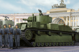 Soviet T-28E Medium Tank model Hobby Boss 83854 in 1-35