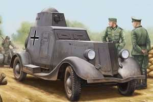 Soviet BA-20M Armored Car in scale 1-35
