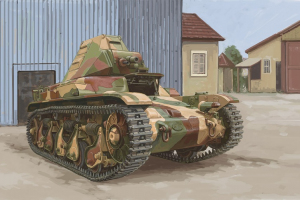 French R39 tank with FCM turret model Hobby Boss 83894 in 1-35