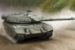 Leopard C2 Mexas Canadian MBT model Hobby Boss in 1-35