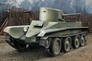 Soviet BT-2 Tank (early) model Hobby Boss 84514 in 1-35