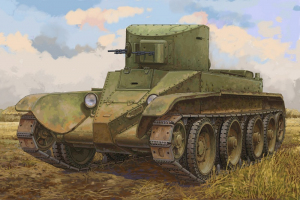 Soviet BT-2 Tank (late) model Hobby Boss 84516 in 1-35