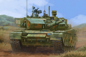 PLA ZTZ-99A MBT model Hobby Boss 84518 in 1-35