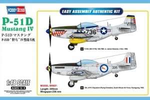 P-51D Mustang IV in scale 1-35