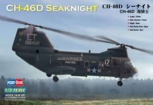 Helicopter CH-46D Seaknight in scale 1-72