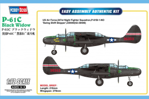 P-61C Black Widow model Hobby Boss 87263 in 1-72