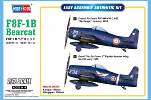 F8F-1B Bearcat model Hobby Boss 87268 in 1-72