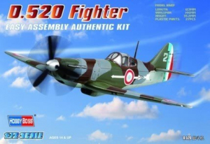 Hobby Boss French D.520 80237 w skali 1:72 
