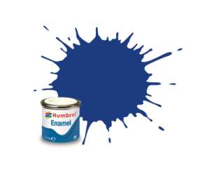Blue Matt - enamel paint 14ml Humbrol 025