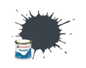 Dark Grey Matt - enamel paint 14ml Humbrol 032