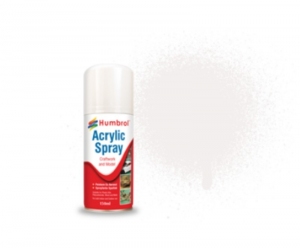 Spray Acrylic Varnish Gloss 150ml Humbrol 035