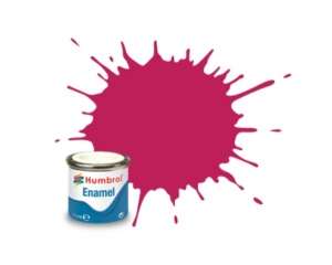 Sunset Red Metallic - enamel paint 14ml Humbrol 051