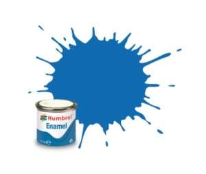 Baltic Blue Metallic - enamel paint 14ml Humbrol 052