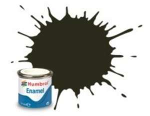 Gunmetalic Metallic - enamel paint 14ml Humbrol 053