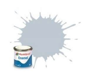 Aluminium Metallic - enamel paint 14ml Humbrol 056
