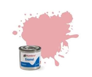 Pastel Pink Matt - enamel paint 14ml Humbrol 057