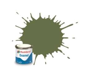 Grass Green Matt - enamel paint 14ml Humbrol 080 