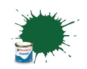 Light Green Matt - enamel paint 14ml Humbrol 120