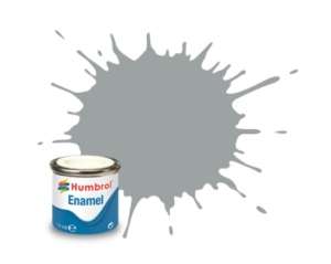 US Gull Grey Satin - enamel paint 14ml Humbrol 129