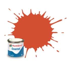 Red Satin - enamel paint 14ml Humbrol 132