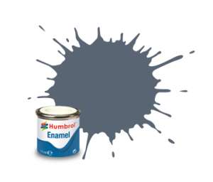 Intermediate Blue Matt - enamel paint 14ml Humbrol 144