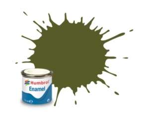 Dark Green Matt - enamel paint 14ml Humbrol 149