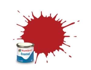 Insignia Red Matt - enamel paint 14ml Humbrol 153
