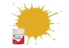 Gold Metallic - acrylic paint 14ml Humbrol 16