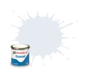Chrome Silver Metallic - enamel paint 14ml Humbrol 191