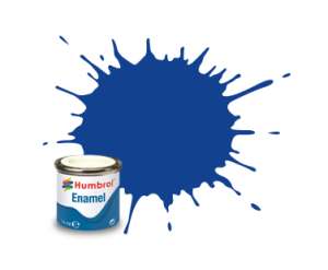 Moonlight Blue Metallic - enamel paint 14ml Humbrol 222