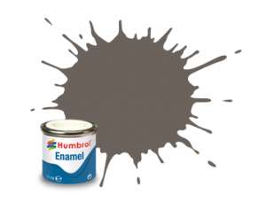 Dark Slate Grey Matt - enamel paint 14ml Humbrol 224