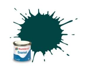 British Racing Green Gloss - enamel paint 14ml Humbrol 239
