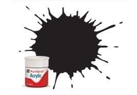 Black Matt - akrylic paint 14ml Humbrol 33