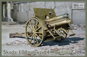 Skoda 100 mm vz 14 model 35026 in 1-35