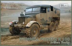 Scammell Pioneer R100 Artillery Tractor model IBG in 1-35