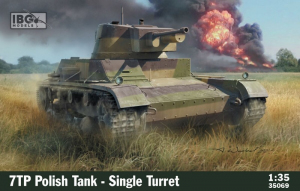 7TP Polish Tank Single Turret IBG Models 35069 in 1-35