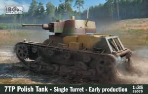 IBG 35070 7TP Polish Tank Single Turret Early Production