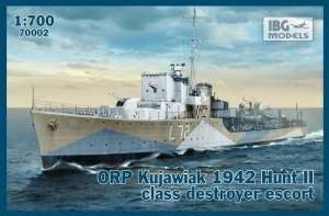 IBG 70002 ORP Kujawiak 1942 Hunt II niszczyciel