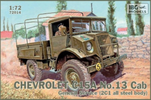 IBG 72014 Ciężarówka wojskowa Chevrolet C15A No.13 1/72