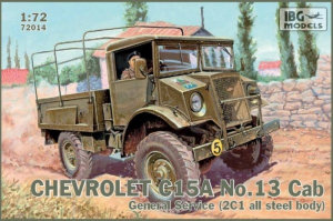 IBG 72014 Ciężarówka wojskowa Chevrolet C15A No.13 1/72 