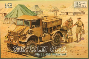 IBG 72016 Ciężarówka Chevrolet C15A nr 11 ze zbiornikiem na wodę 