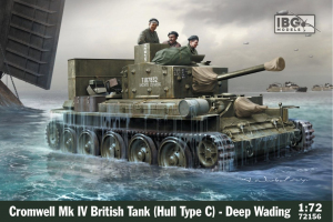 IBG 72156 Cromwell Mk.IV British Tank (Hull Type C) - Deep Wading 1/72