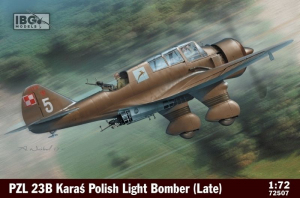 IBG 72507 Polish Light Bomber PZL 23B Karaś Late model 1/72