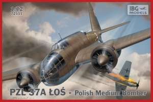 PZL 37A Łoś - Polish Medium Bomber scale 1:72 - 72511