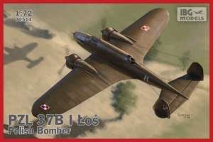 PZL 37B I Łoś - Polish Medium Bomber scale 1:72 - 72514