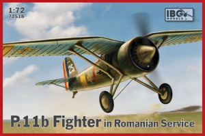 PZL P.11b Fighter in Romanian Service model 72518 in 1-72