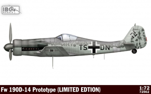 IBG 72562 Focke-Wulf Fw190D-14 Prototype (Limited Edition) 1/72