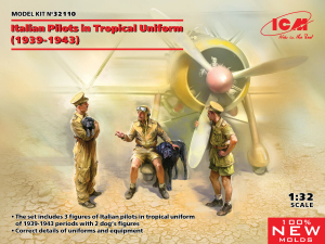 ICM 32110 Italian Pilots Tropical 1/32