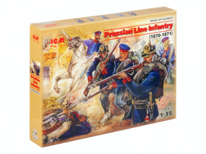 Prussian Line Infantry ICM 35012 in 1-35